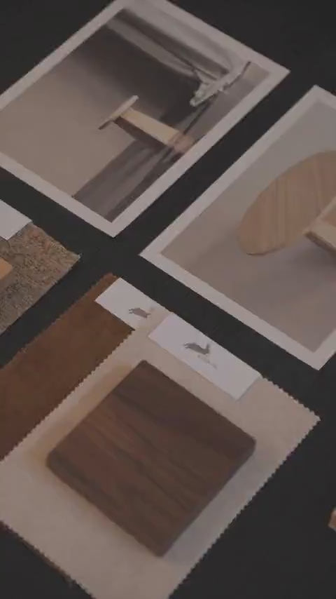 Contemporary Daybed in cork and wood - Collection - Video