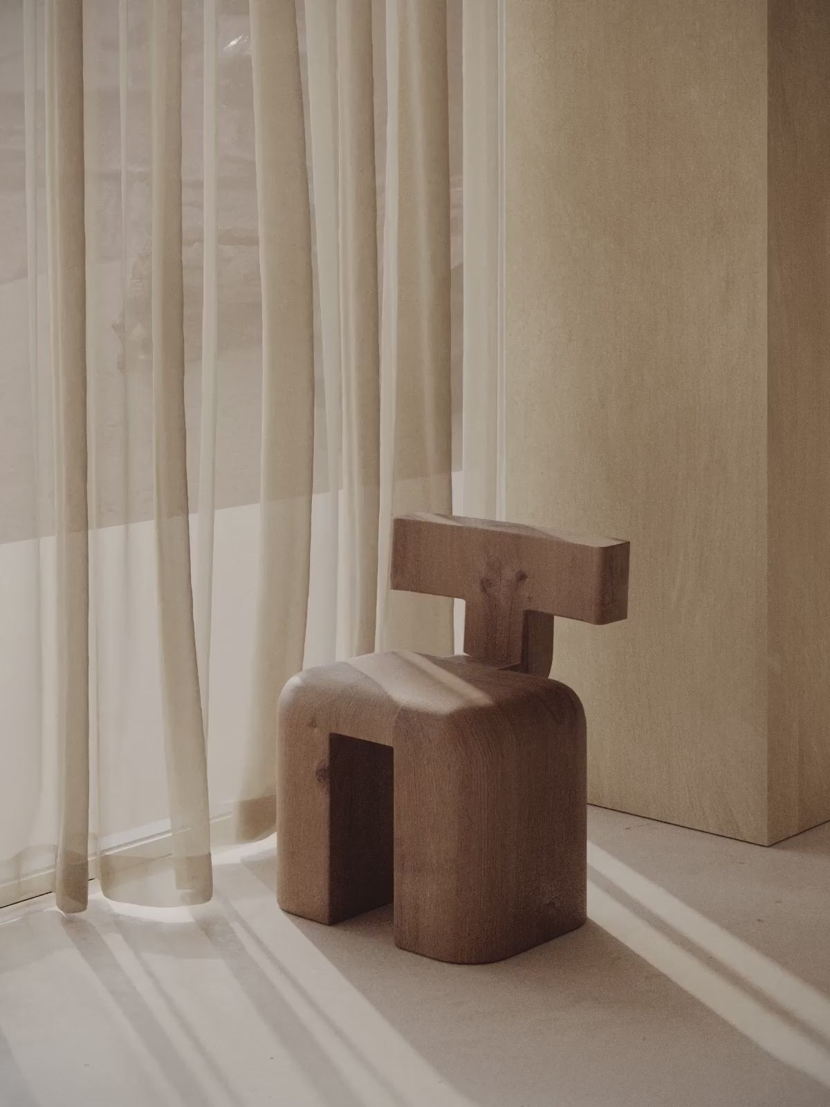 M_013 Chair in Wood - Video