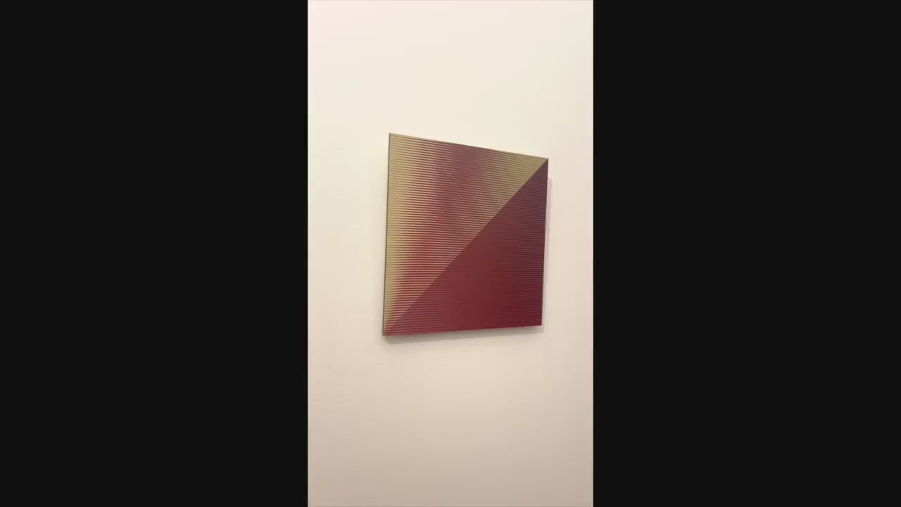 Minimalism Sculptures in Aluminium - OSMOSE 24,8 - Video