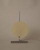 Vintage Habitat Table Lamp with Rotating Disc Shade on Chrome Stem, c. 1990 - Video
