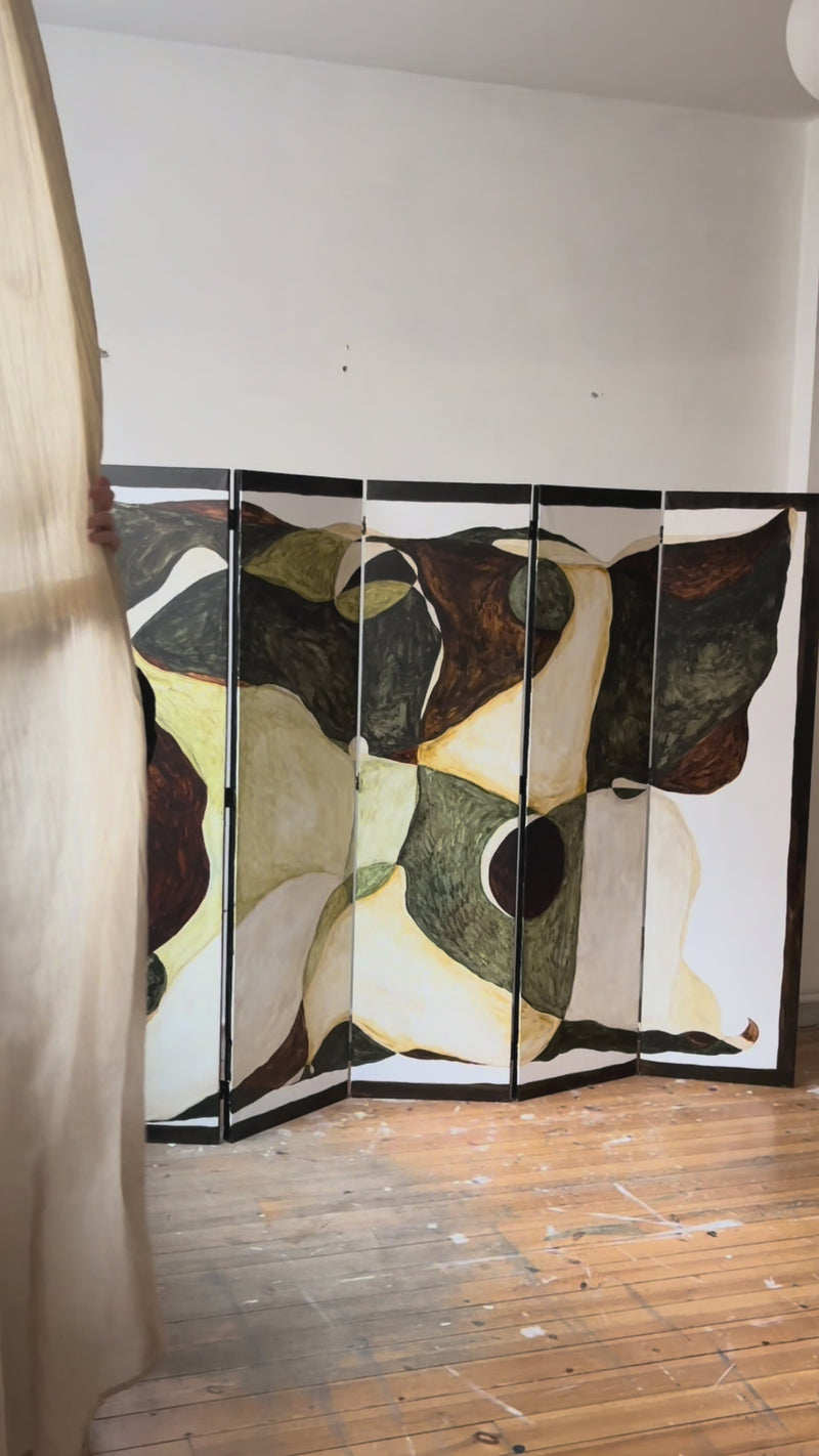 Scandinavian Modern Painting in Canvas - pace #2 Collection - Video