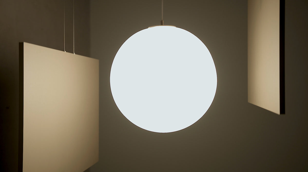 Sunset Sunrise, functional light sculpture in movement — in context
