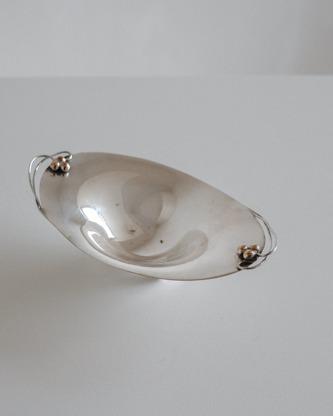 Small Silverplated Bowl by septembre studios | The Oblist — silver finish, modern design