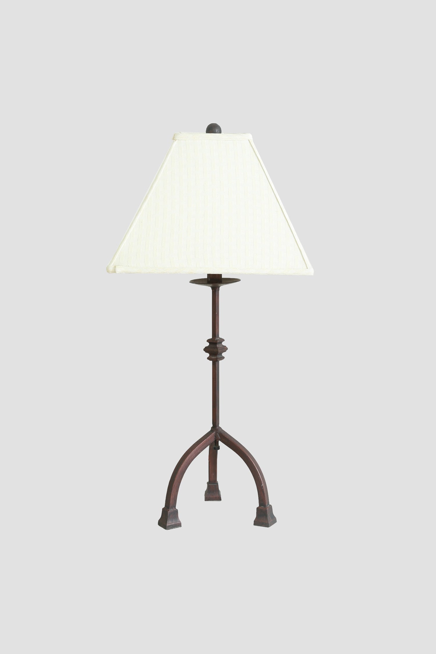 Sculptural Tripod Table Lamp Set  — close-up