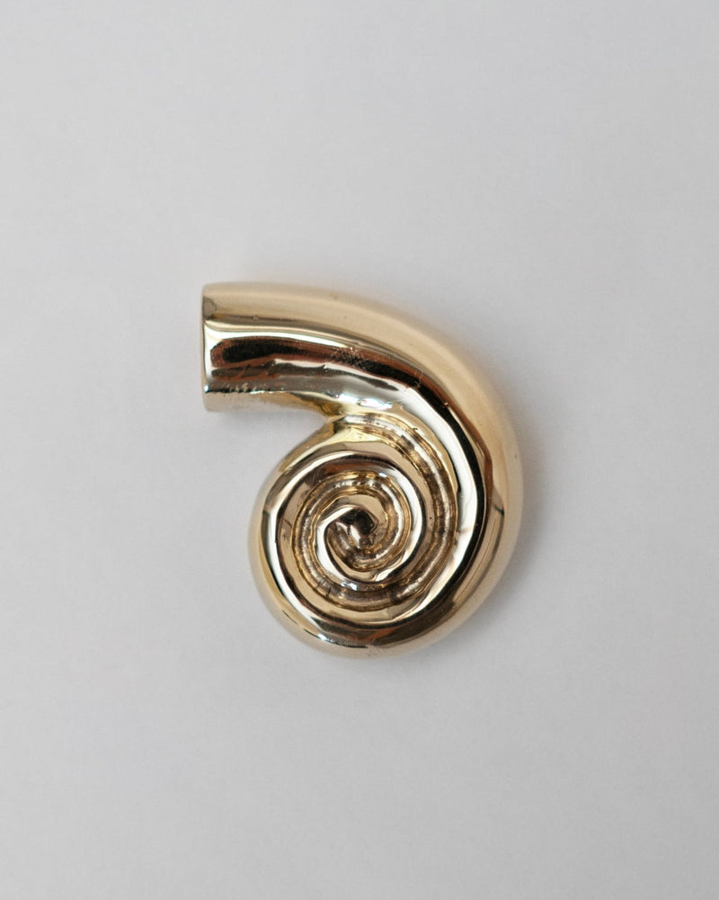 Noelle Knob - Brass by Hein Studio | The Oblist — handcrafted brass design