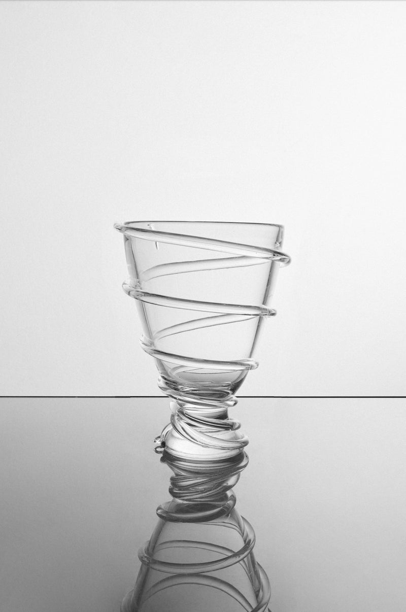 Handblown glass vase no5 by 2222Studio | The Oblist