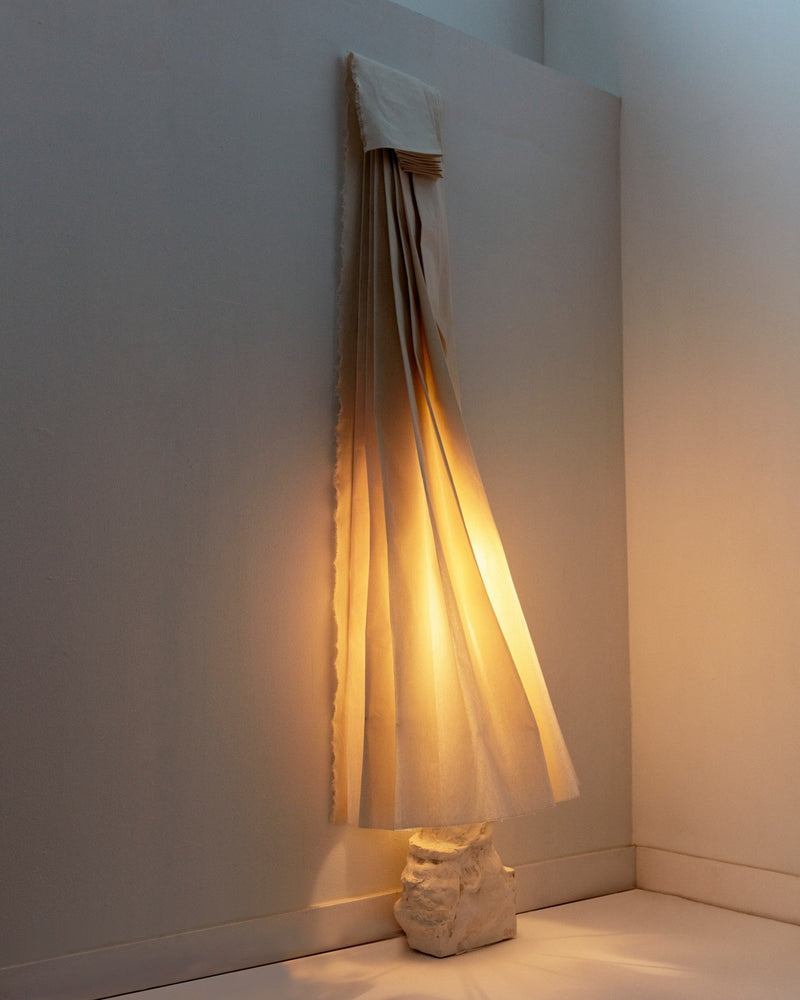Sculptural Light - ORA IV by WHITE DIRT | The Oblist — fabric, modern design