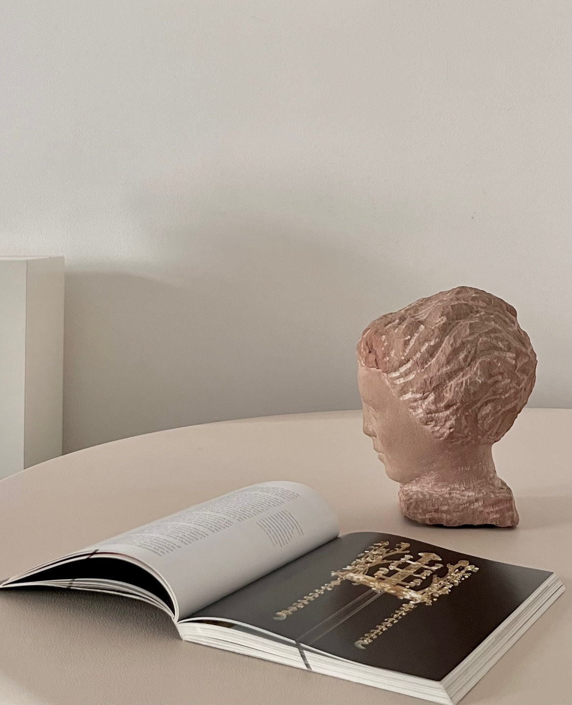 Stone Bust by Helge W. Högbom 1950s