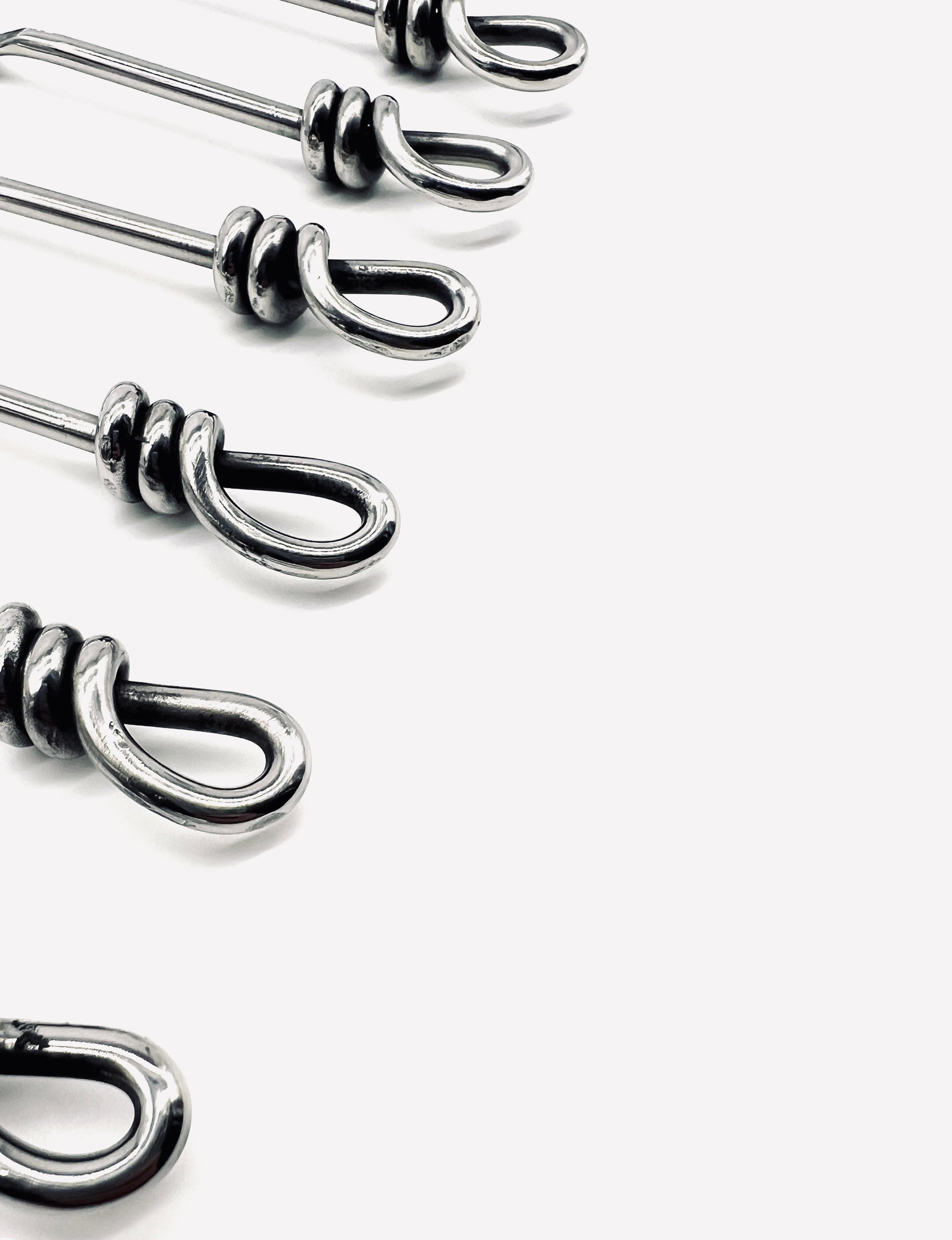 Six cuillères à moka