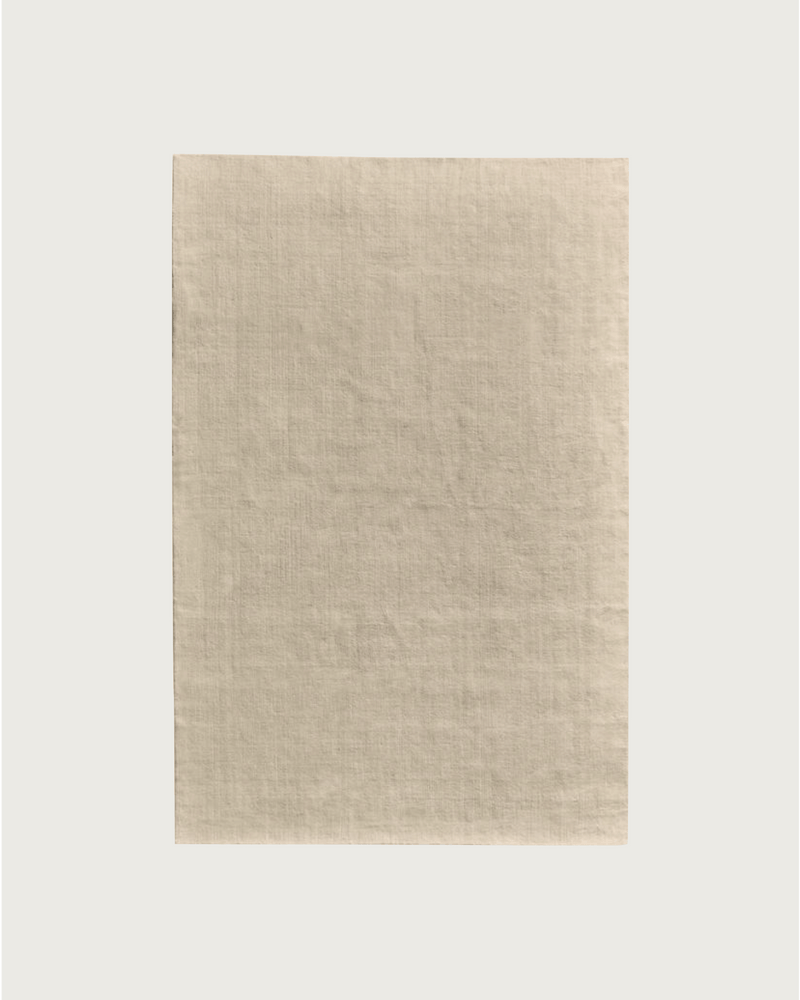 Rug 100% Wool New Zealand - Blanc Cassé by MOST | The Oblist — soft cream color