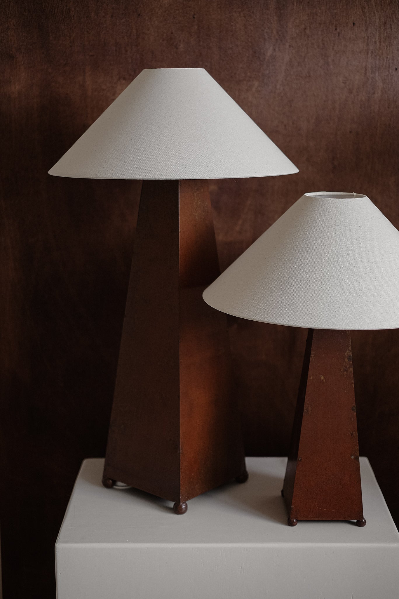 Obelisk Table Lamp — detail view