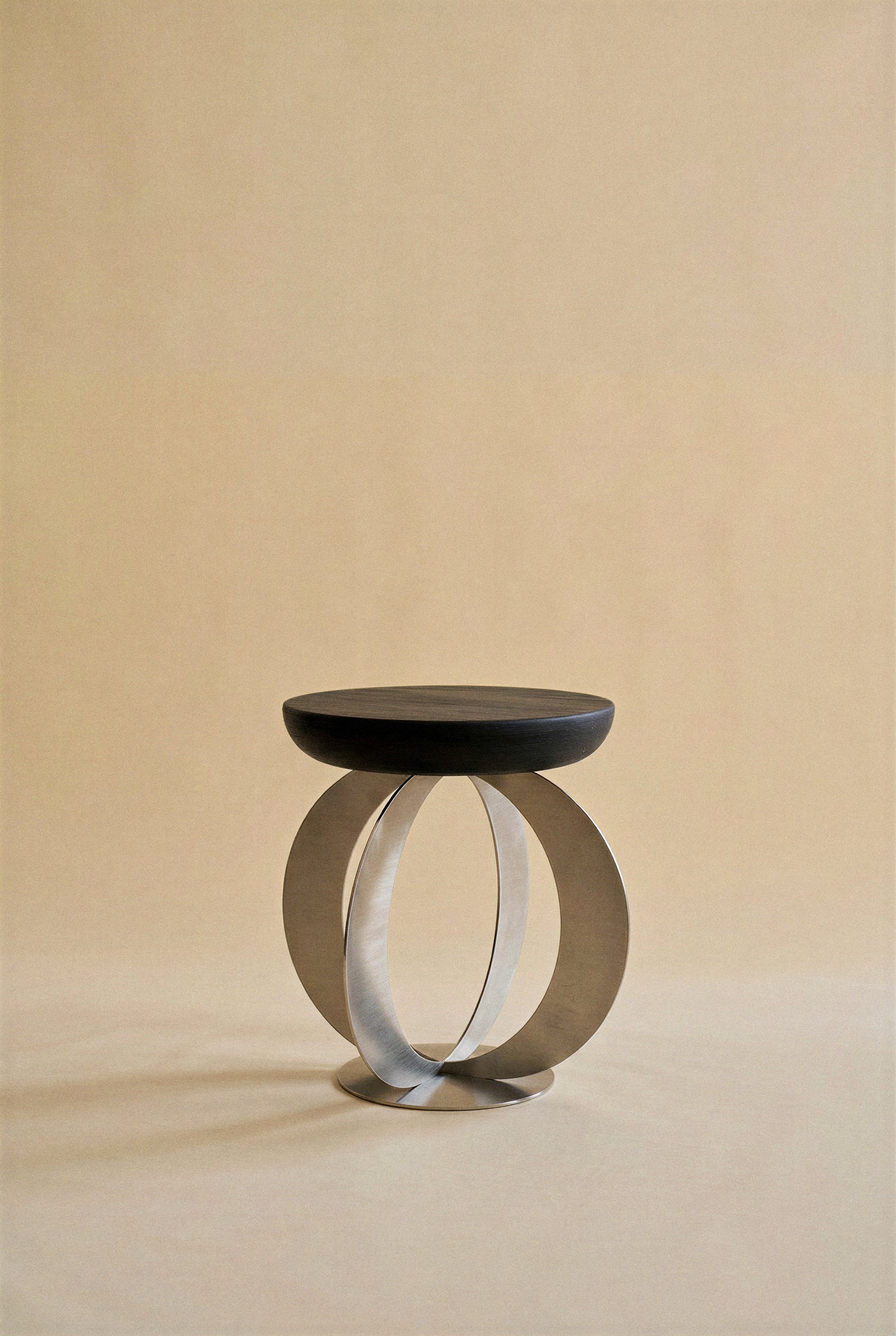 Minor Stainless Steel Side Table — alternate view