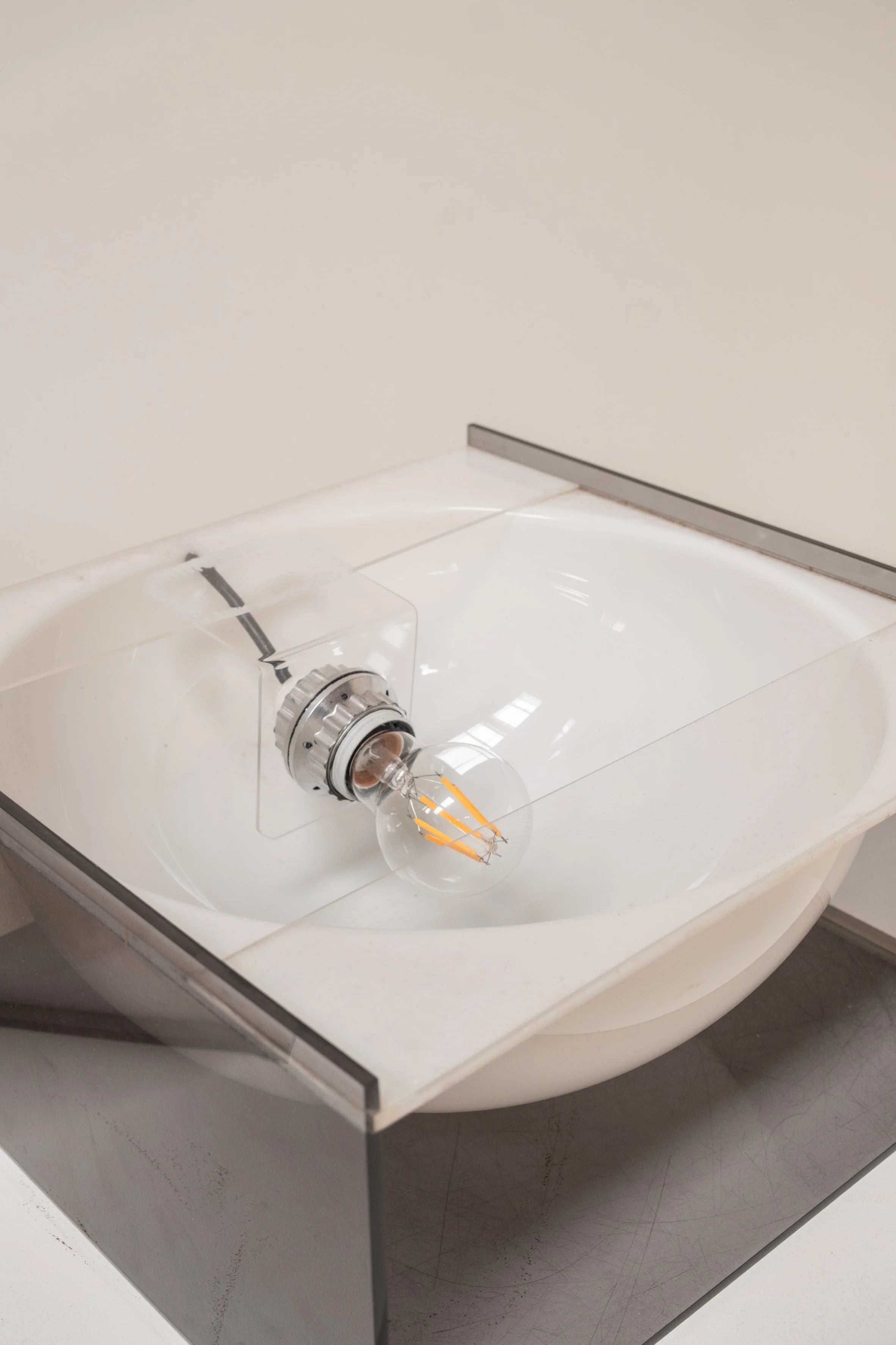 Kubic lamp, Italy 1970s — alternate view