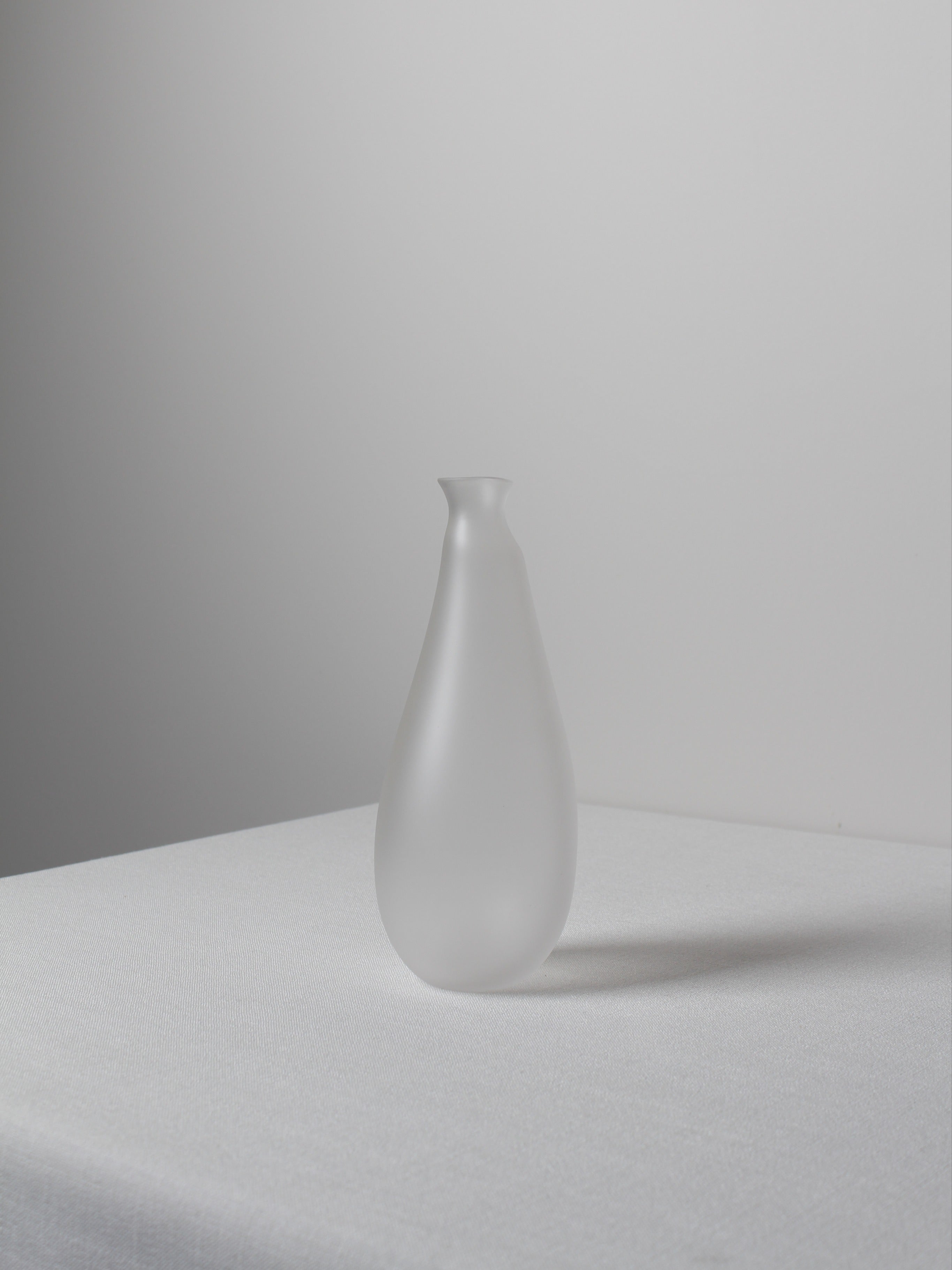 Large Vase in Ghost by Verre d'Onge | The Oblist