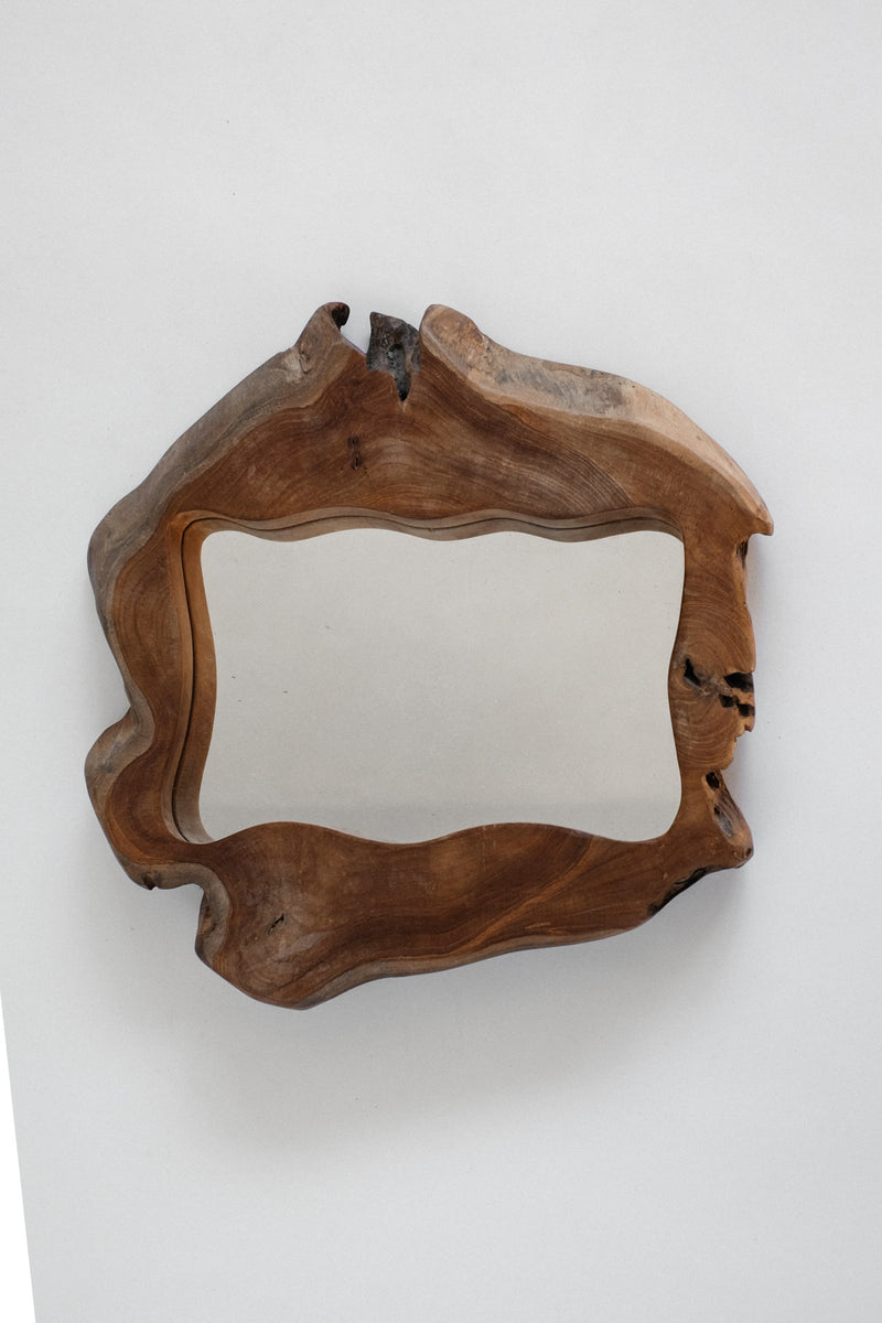 Rustic Edge Accent Mirror by septembre studios | The Oblist