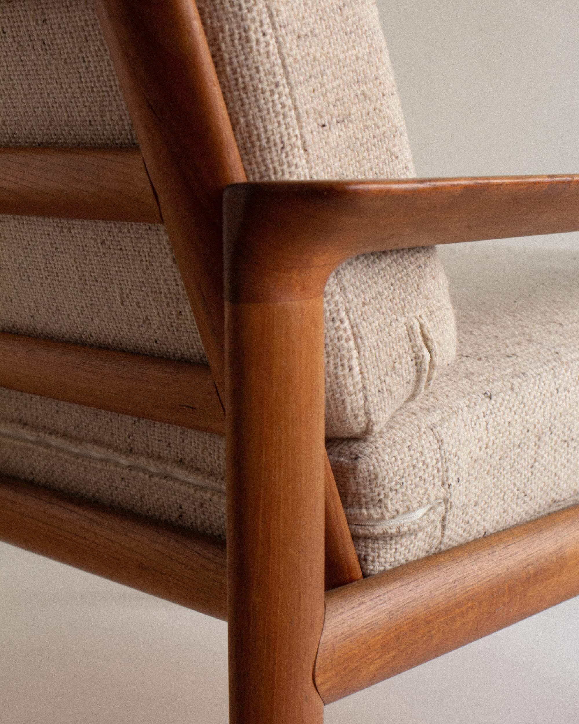 Danish Teak Lounge Chairs by Arne Wahl Iversen for Komfort — lifestyle setting