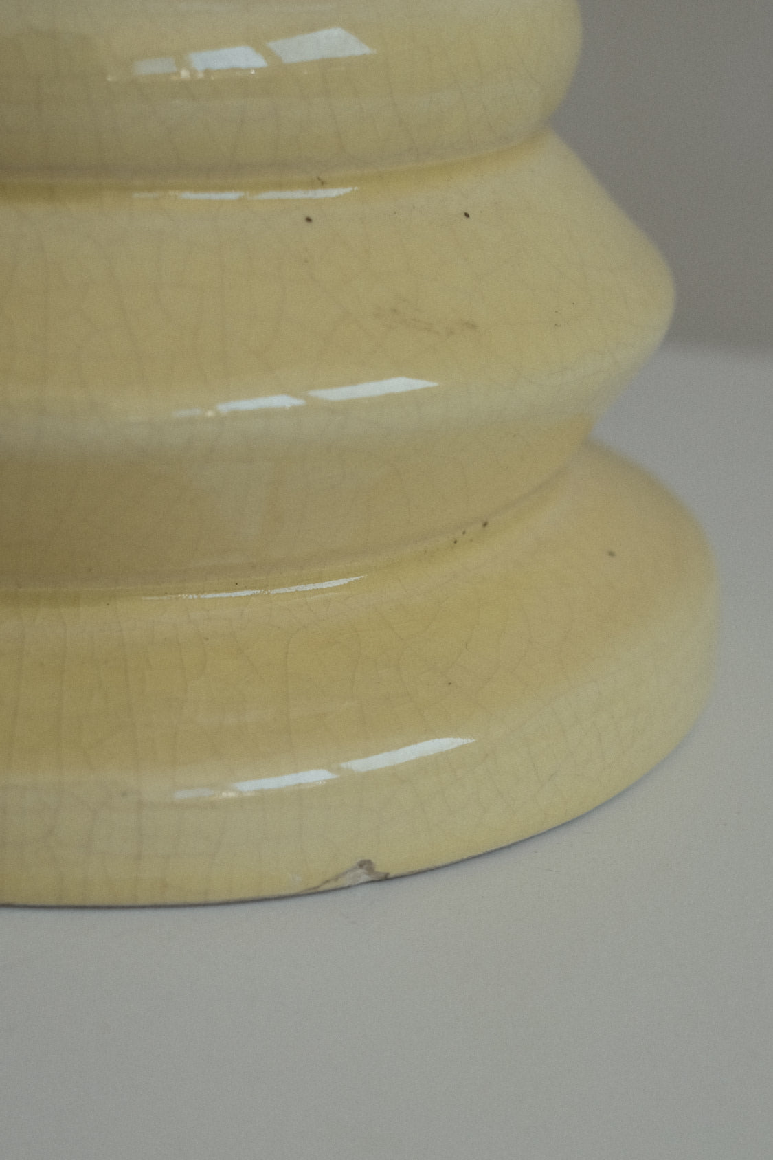 French Ceramic Table Lamp — alternate view