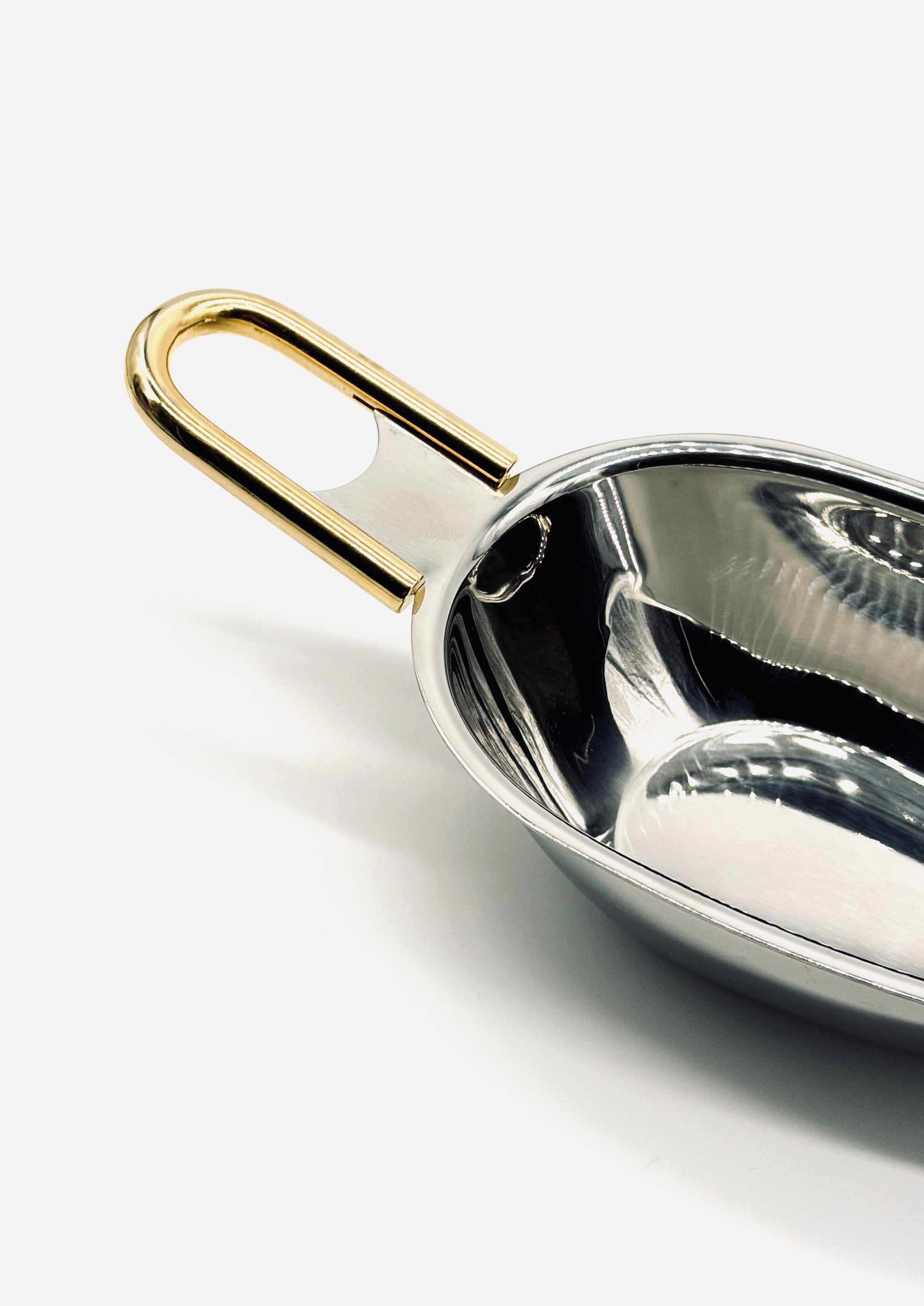 Italian Serveware Accessories in Steel and Stainless Steel — detail view