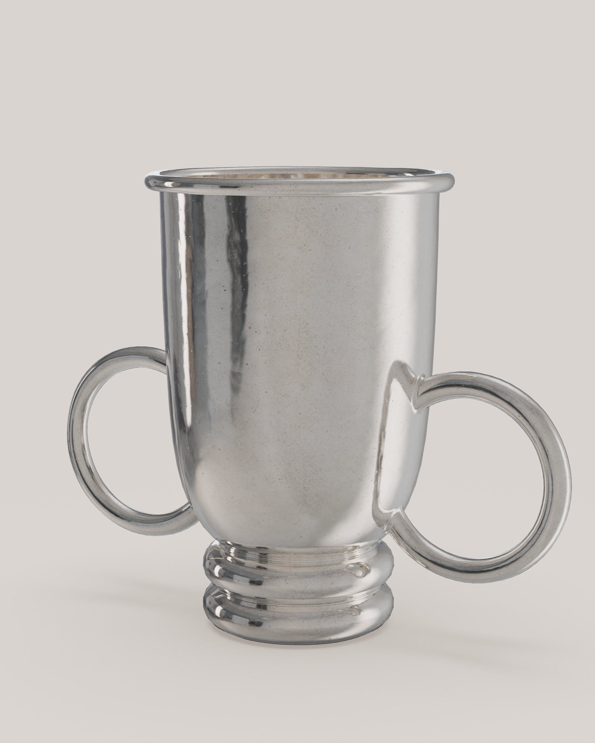 ECHO V1 Wine Bucket for One Bottle in Pewter