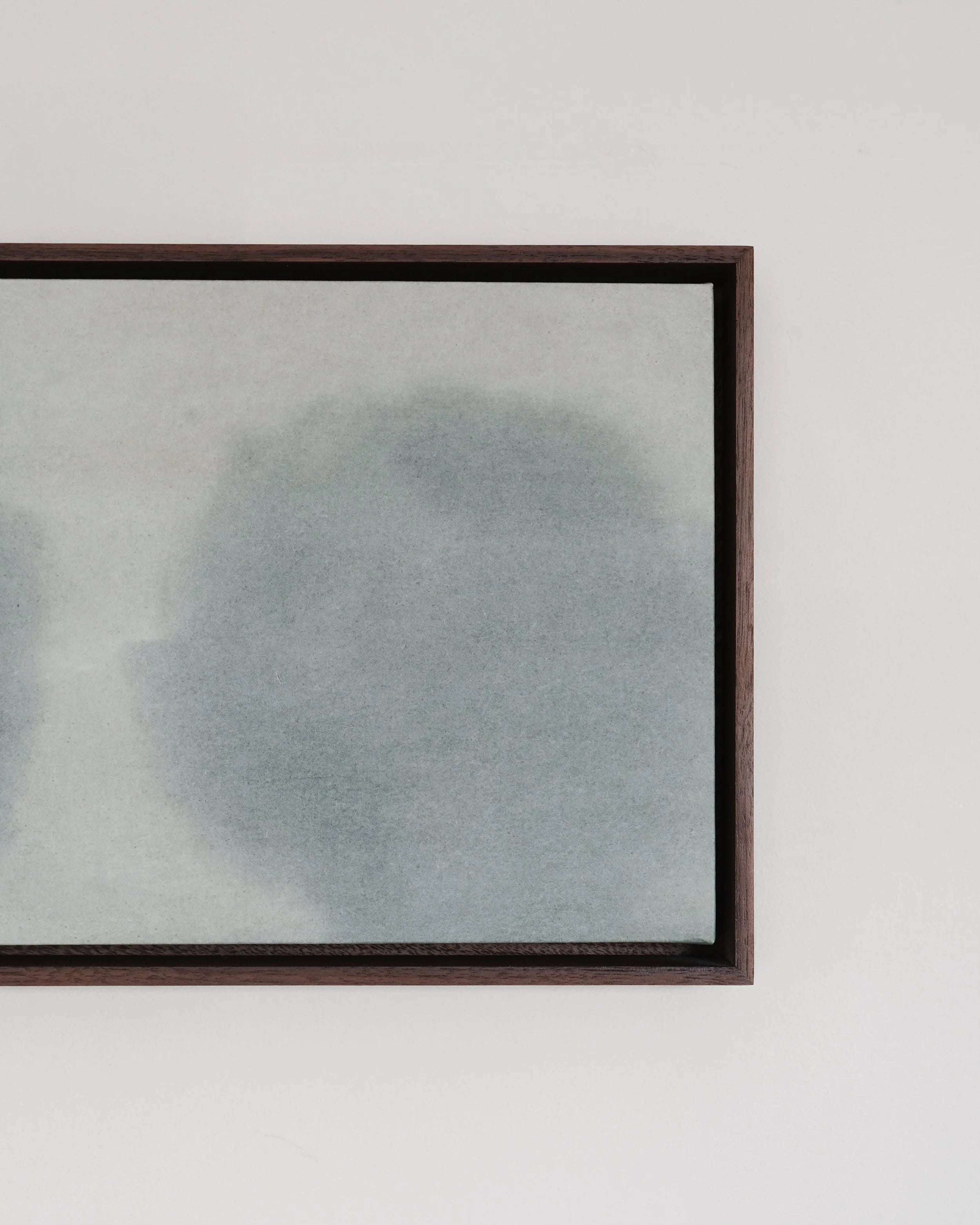 Distant Trees (2026), Painting by Aimée Adriaansen — side angle