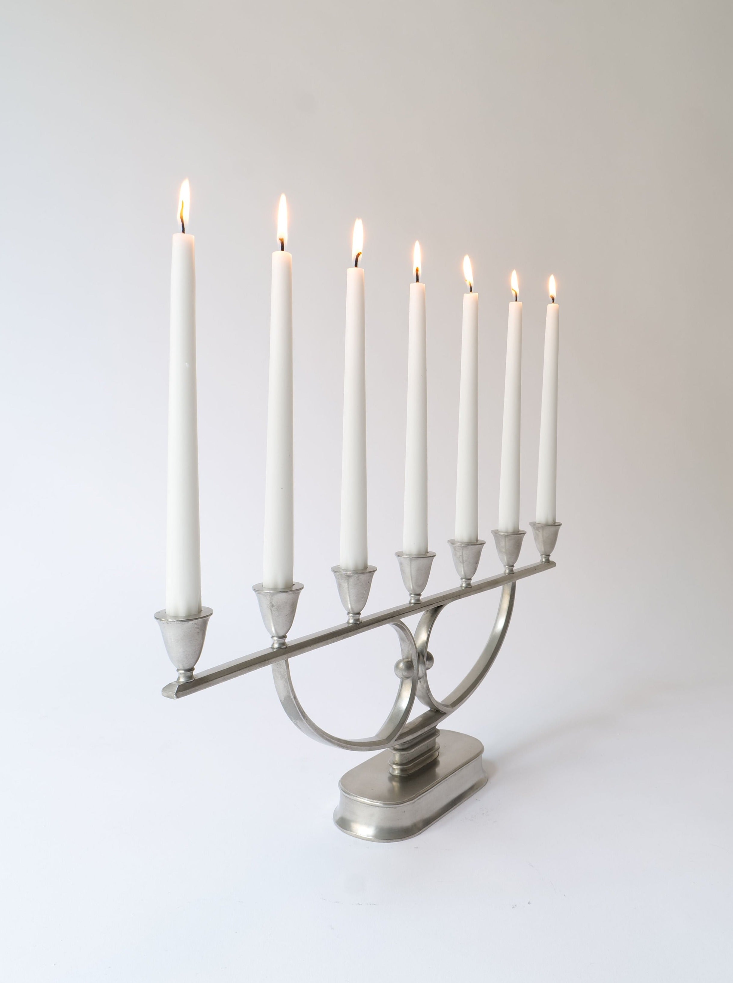 Just Andersen Candelabra 1930s by Collection apart | The Oblist — metal, vintage design
