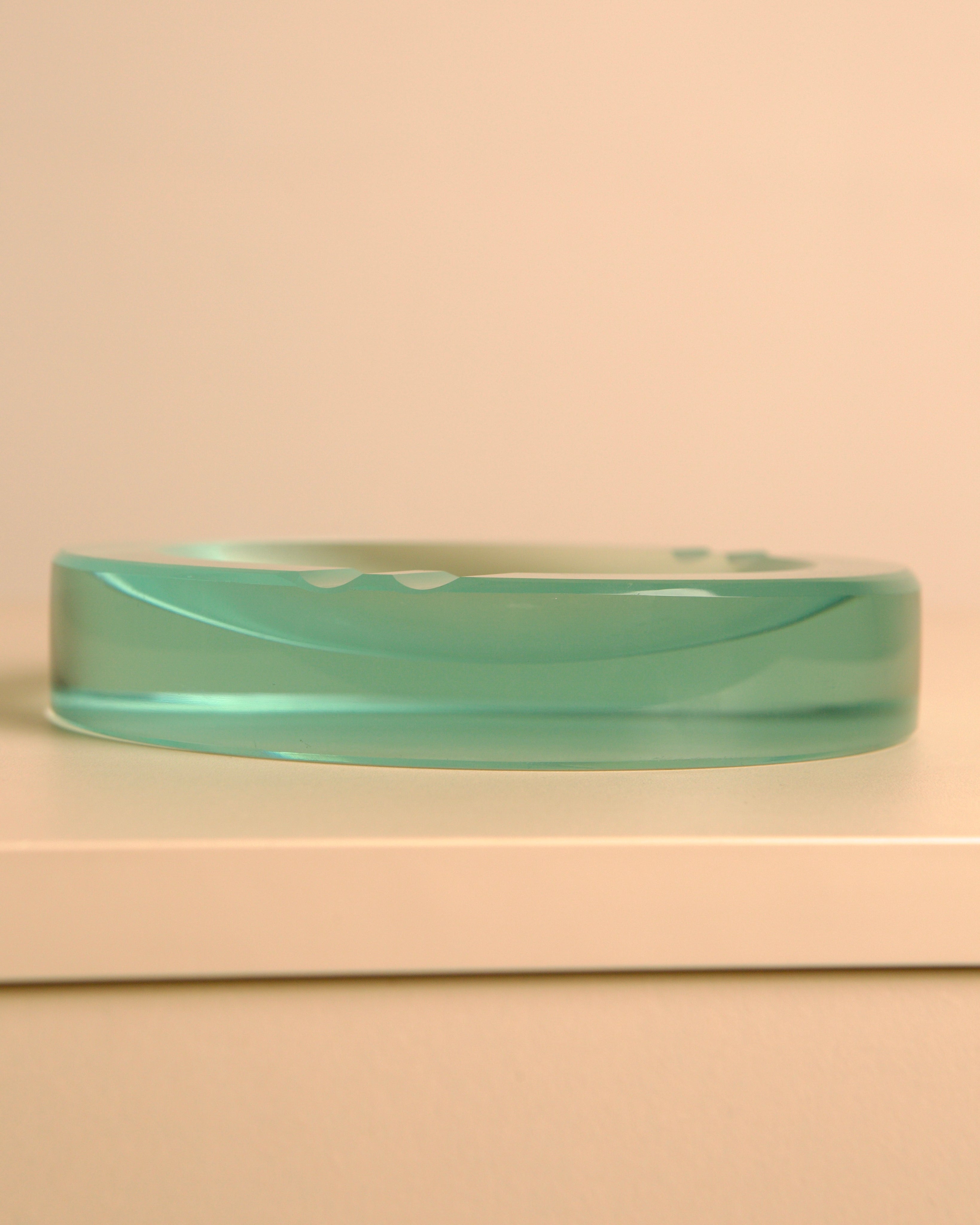 Round Glass Ashtray, Fontana Arte, Italy, 1970s — in context