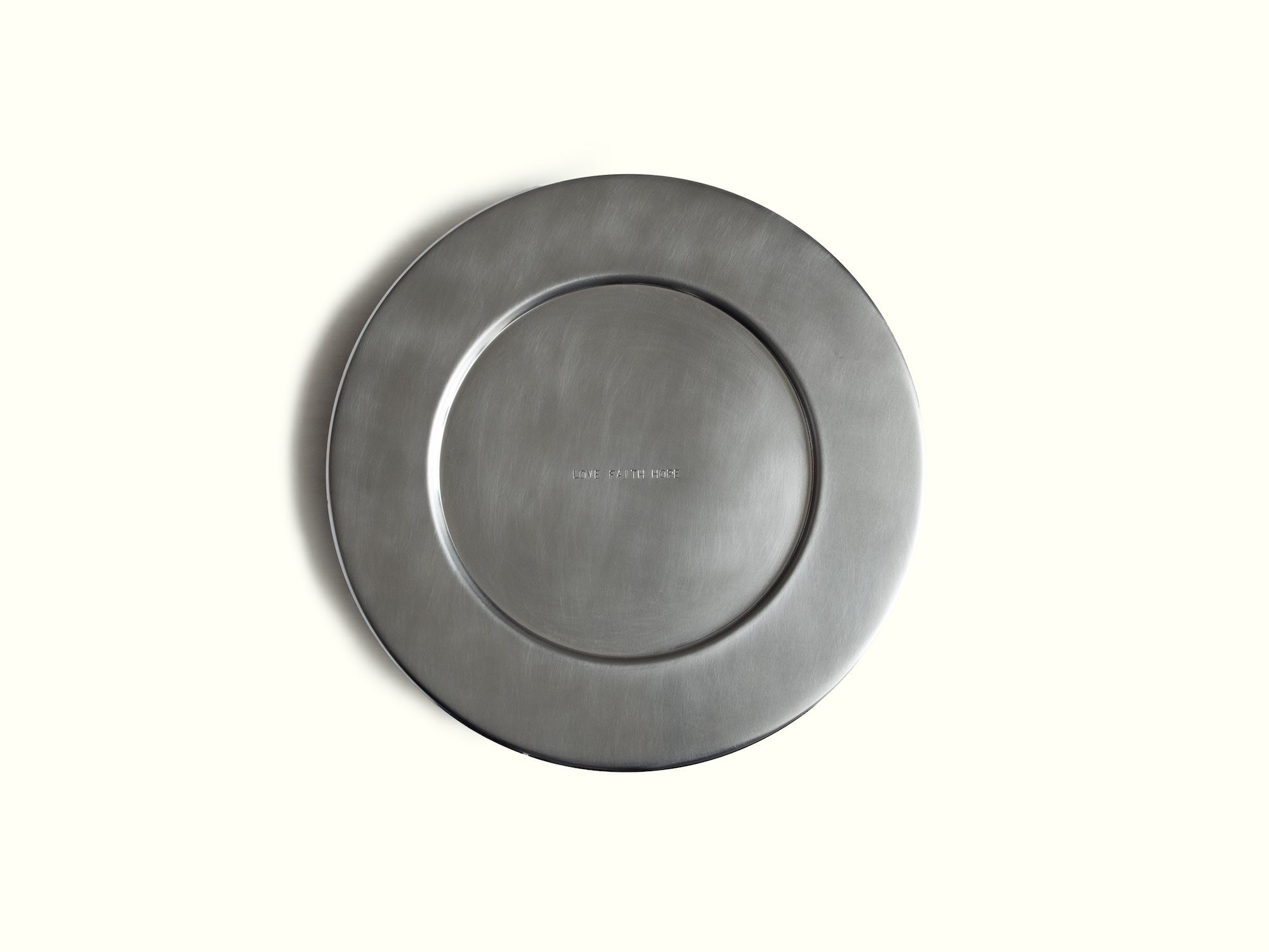 TRACES — Stainless Steel Plates — close-up