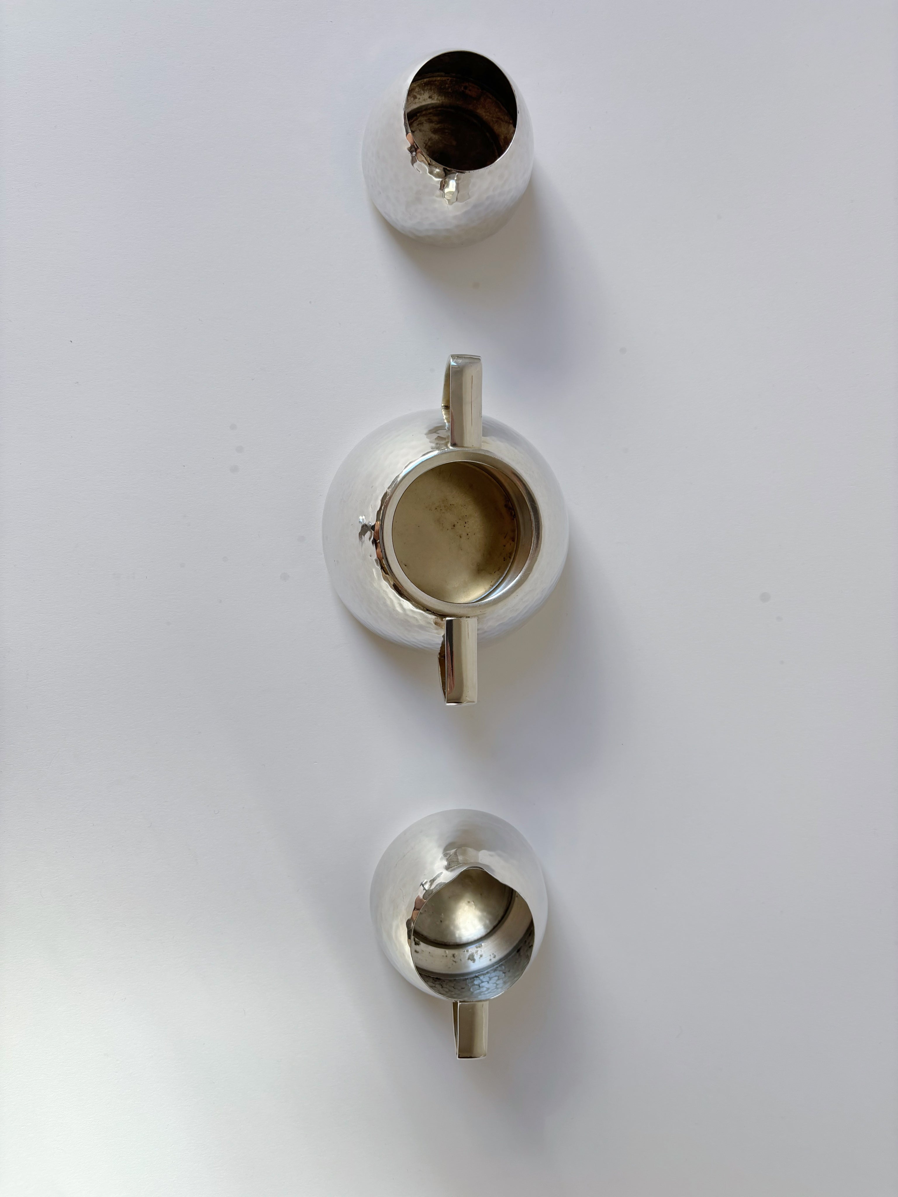 Art Deco Silver Plated Tea Set, Netherlands — lifestyle setting