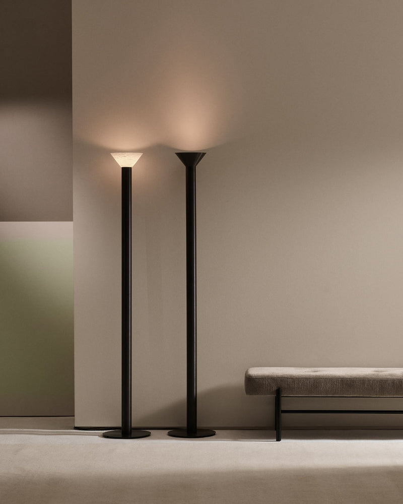 TORRES Uplighter by CTO Lighting | The Oblist — modern black metal design
