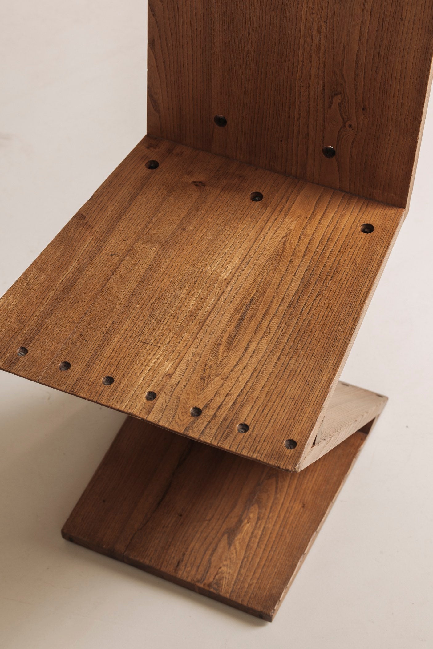 Early Zig Zag chair by Gerrit Thomas Rietveld for Gerard van de Groenekan, 1960s — view 9