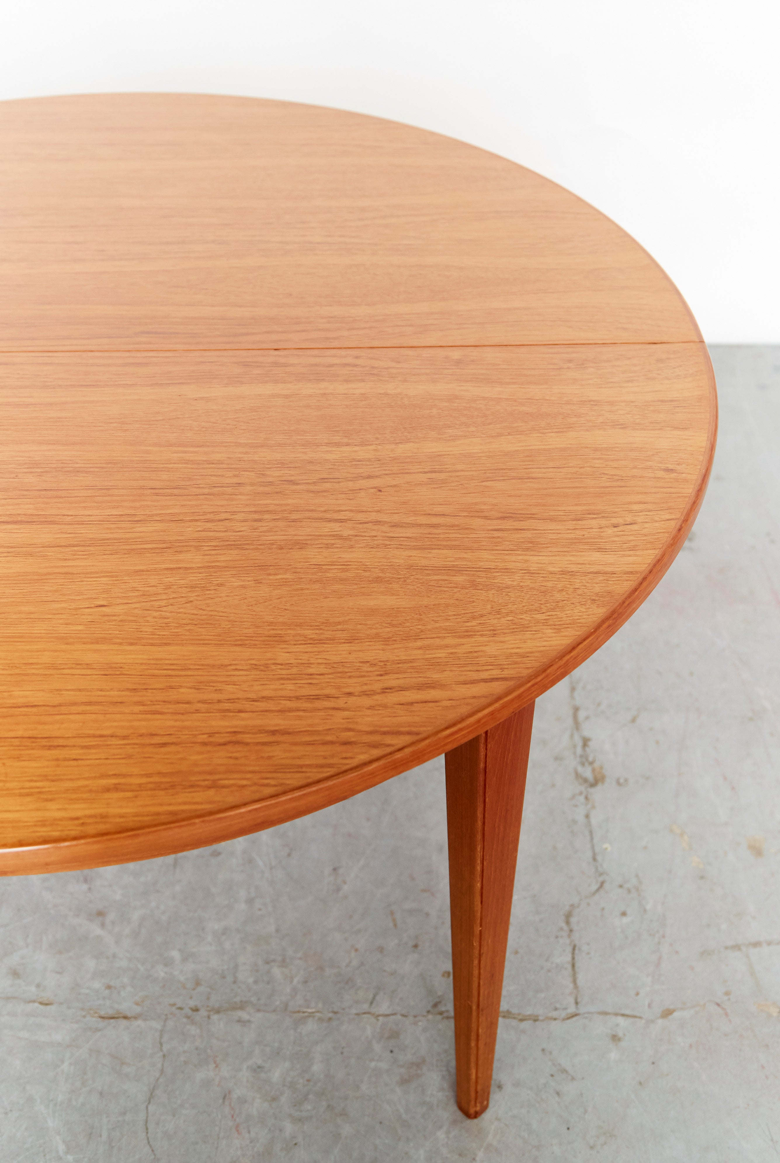 Table à manger en teck No.55 par Gunni Omann pour Omann Jun.