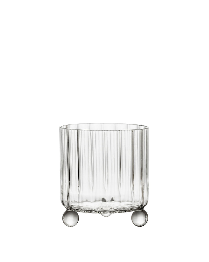 High Spirits — Lowball Glass Clear by Agustina Bottoni | The Oblist — clear glass, modern design