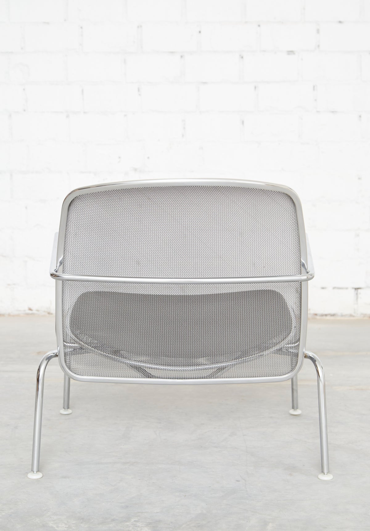 Two "Web Chairs" by Antonio Citterio for B&B Italia — close-up