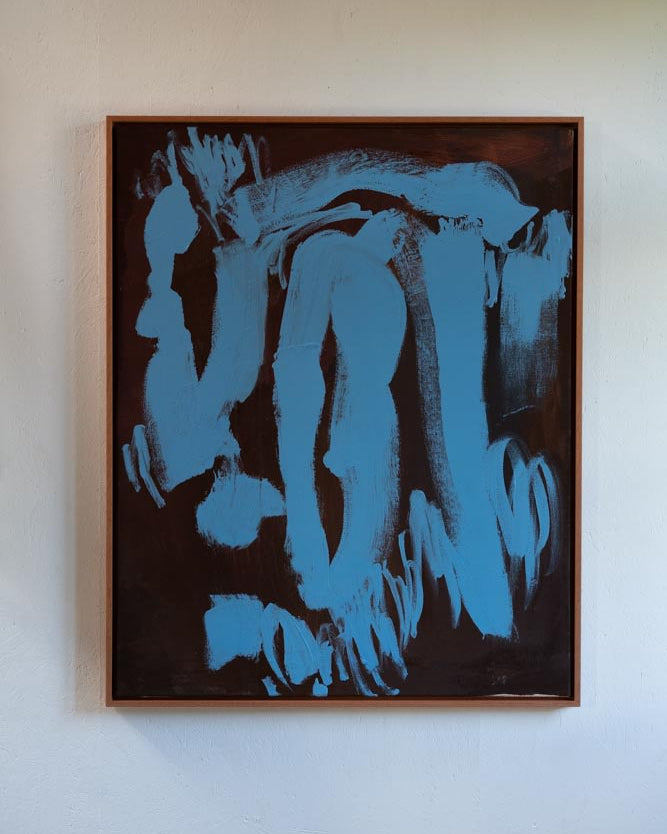 `SOMETIMES IT´S SO SIMPLE´ - Abstract Acrylic Painting by Hanna Buckel | The Oblist