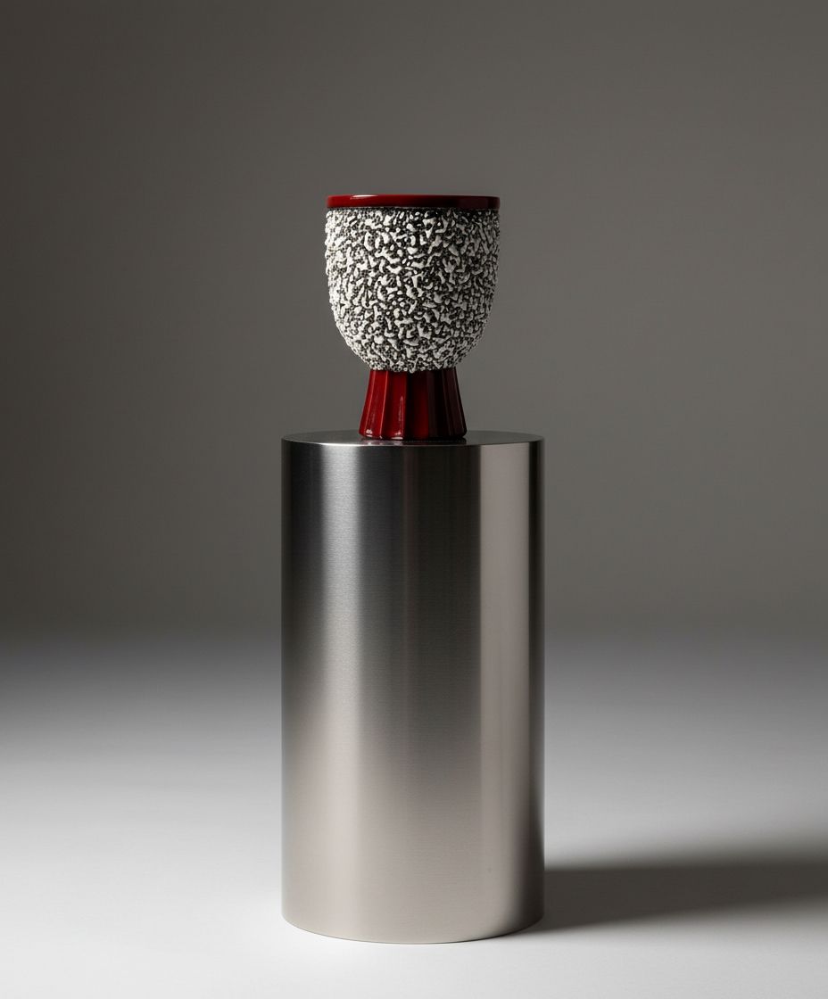 Art Deco Ceramic Oxblood Vase By Paul Millet Manufacture de Sevres