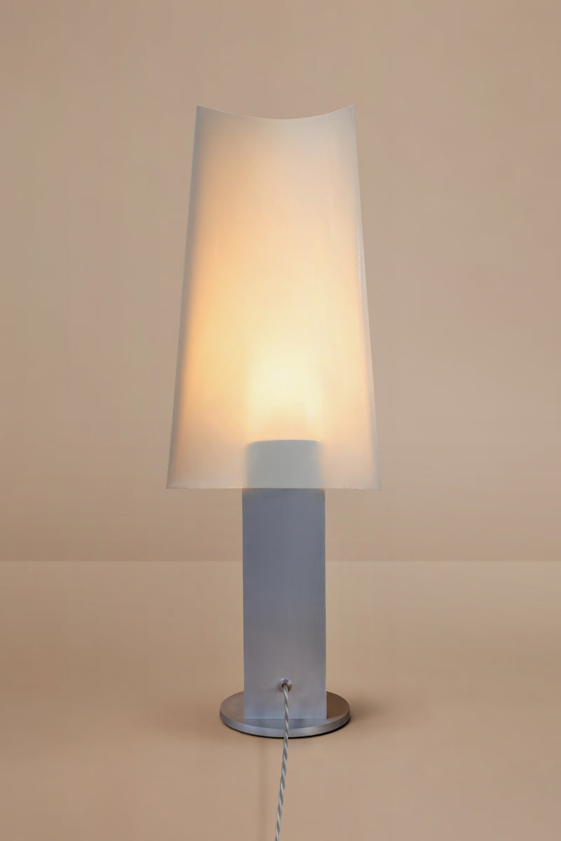 Soft Ply Table Lamp (Lacquered Paper) — detail view