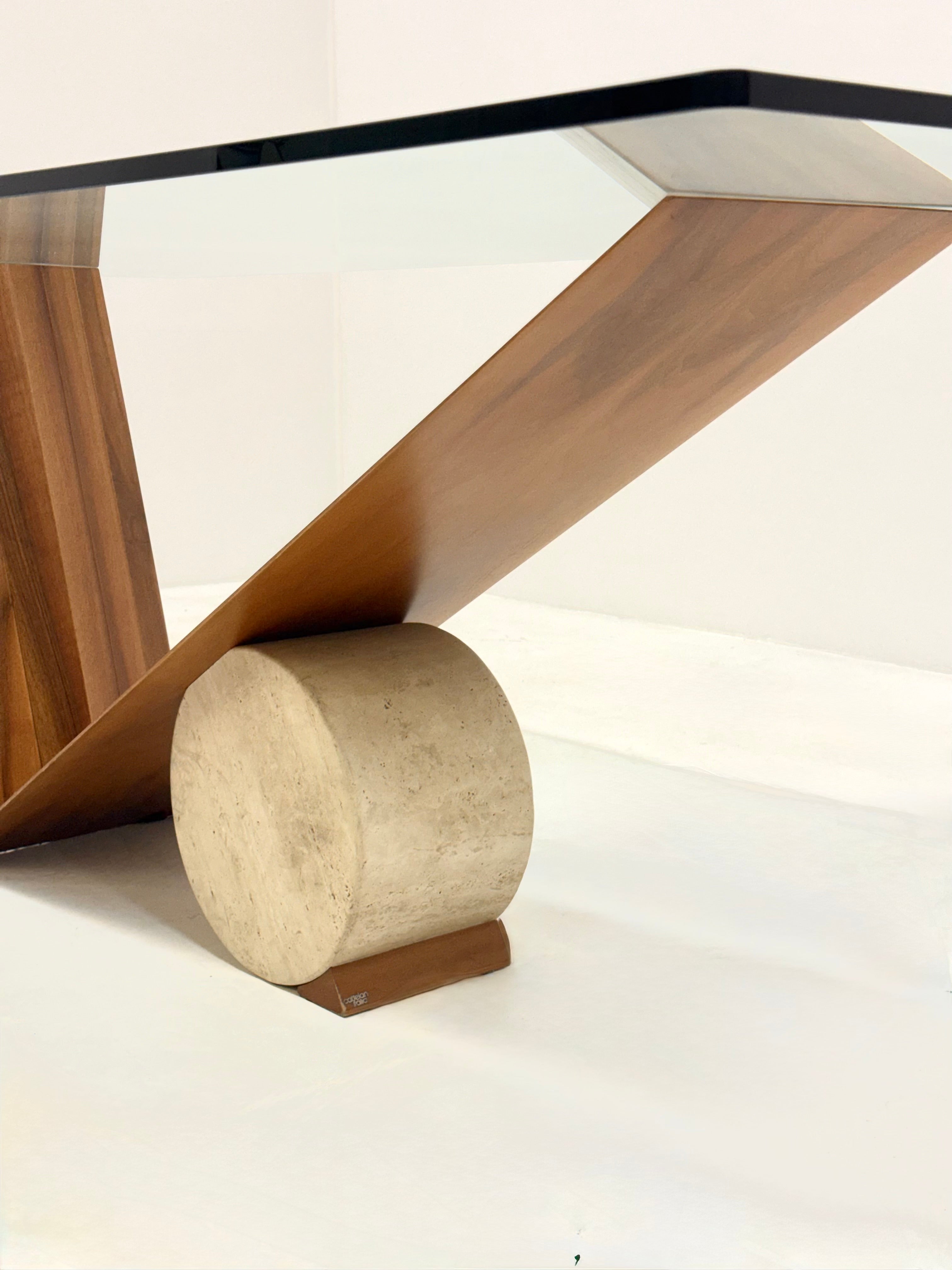 Valentino dining table by Emanuele Zenere for Cattelan — lifestyle setting