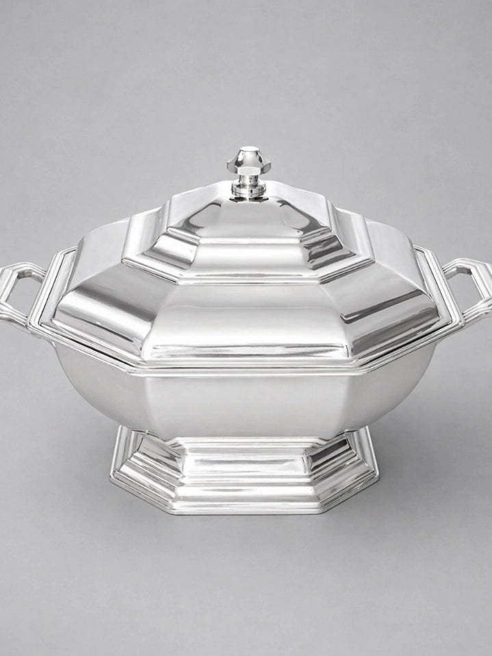 Vintage Serving Bowls in Steel - 1970s Italian Vintage Collection by Blisse | The Oblist