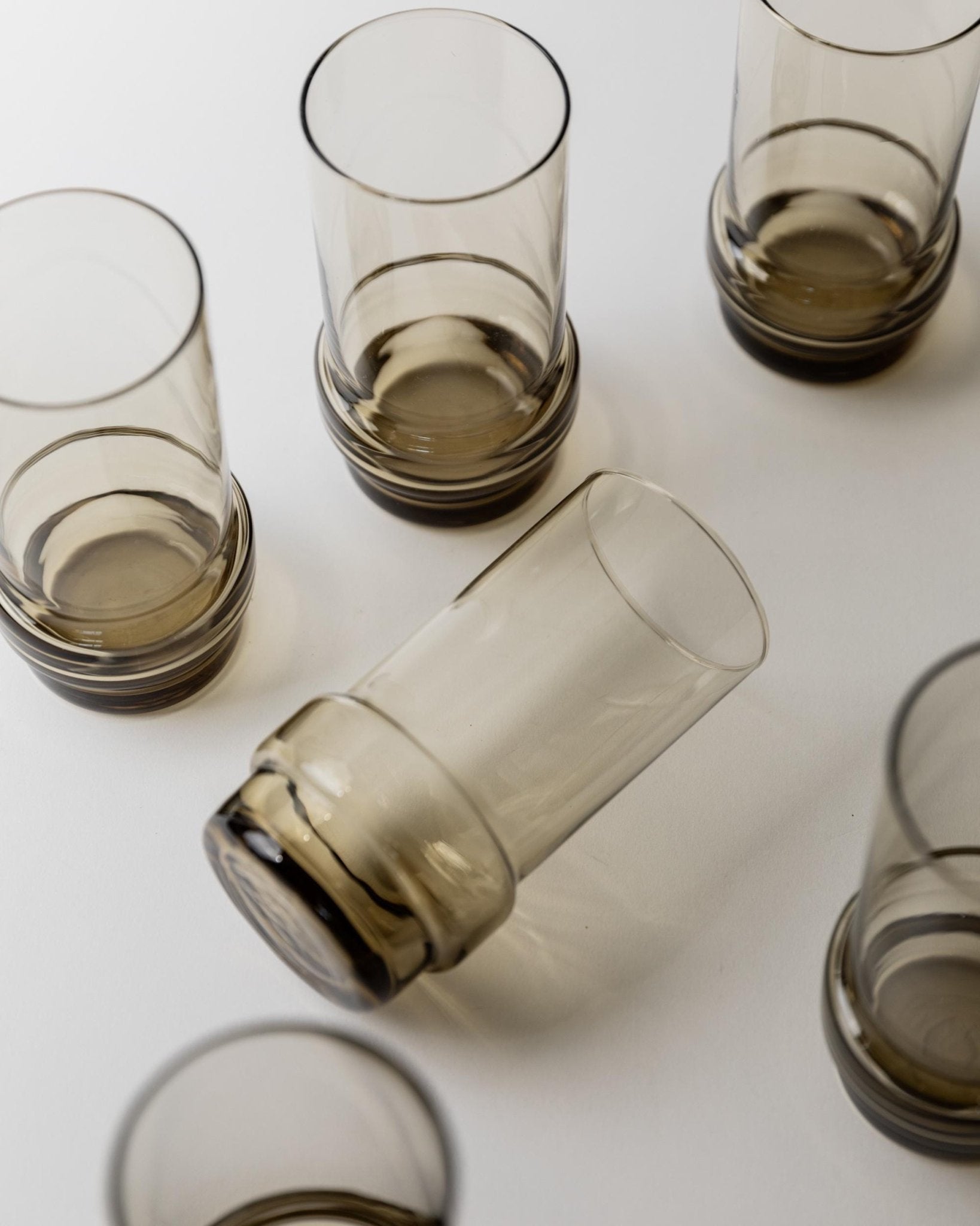 Set of 6 Drinking Glasses, 1970s