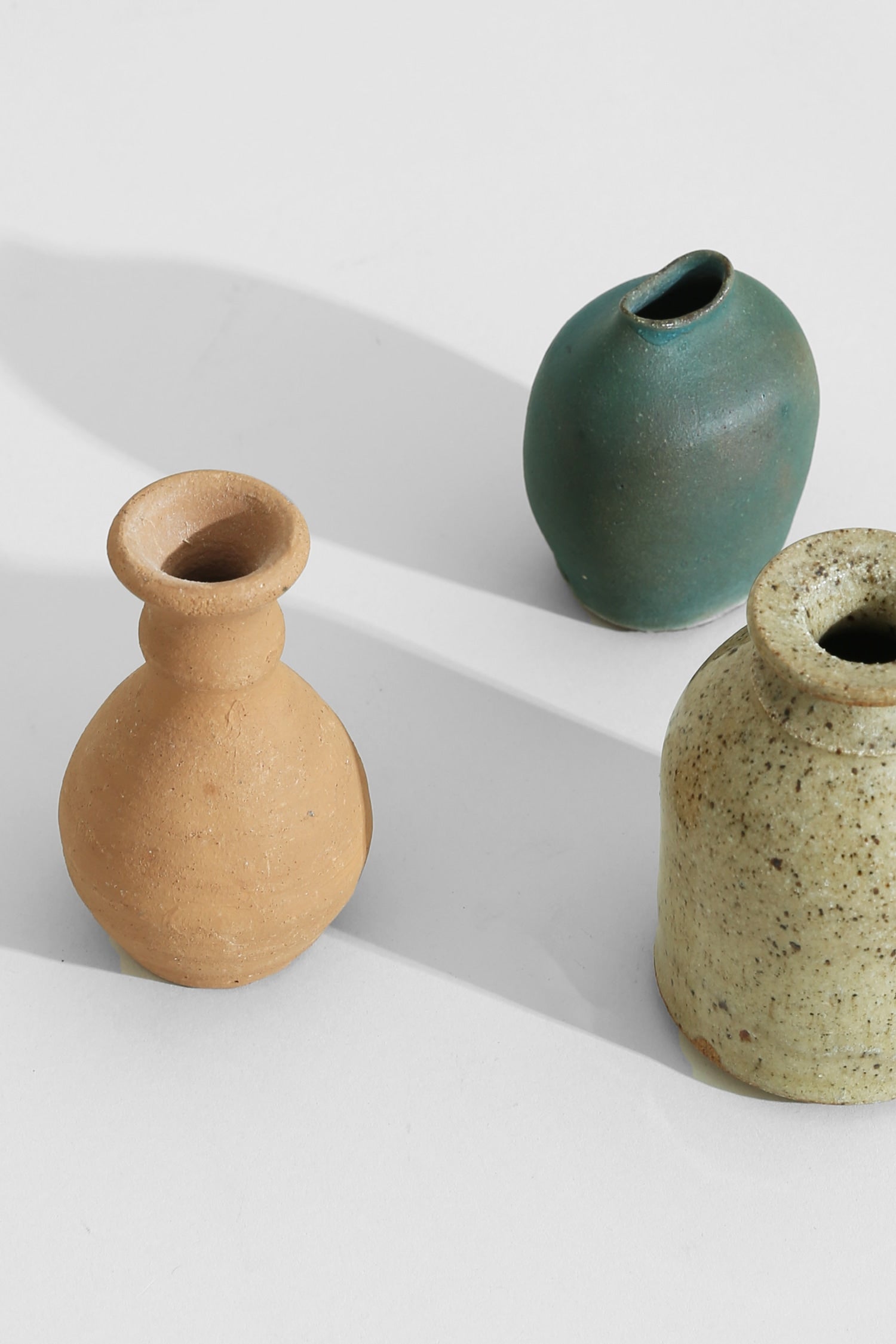 Artisan Pottery, Set of 3 — detail view