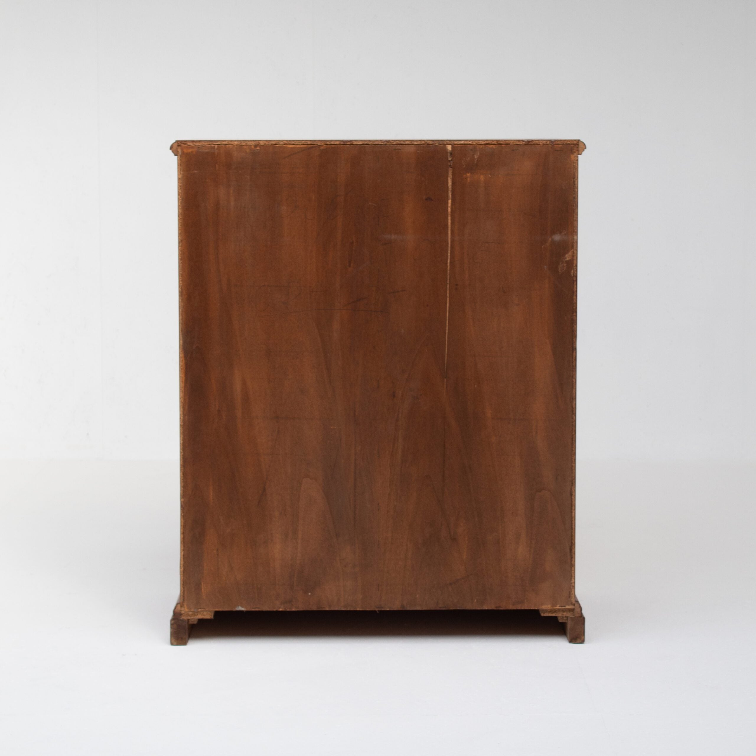 Mid Century Slatted Cabinet with Drawers and Storage — view 10