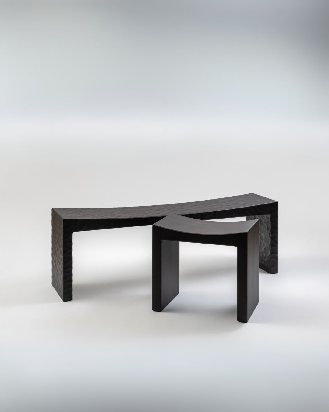 Basilio Stool by Giuseppe Rivadossi — close-up