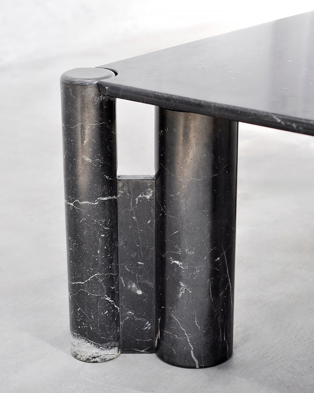 Marble Coffee Table In The Style Of Gae Aulenti, Italy 1960s