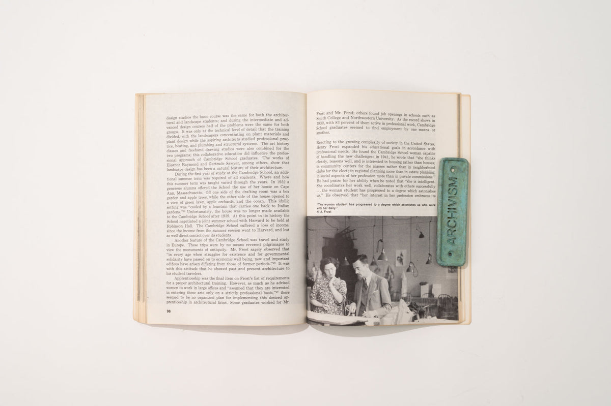 From Tipi to Skyscraper: A History of Women in Architecture Doris Cole 1973 Interiors Book — lifestyle setting