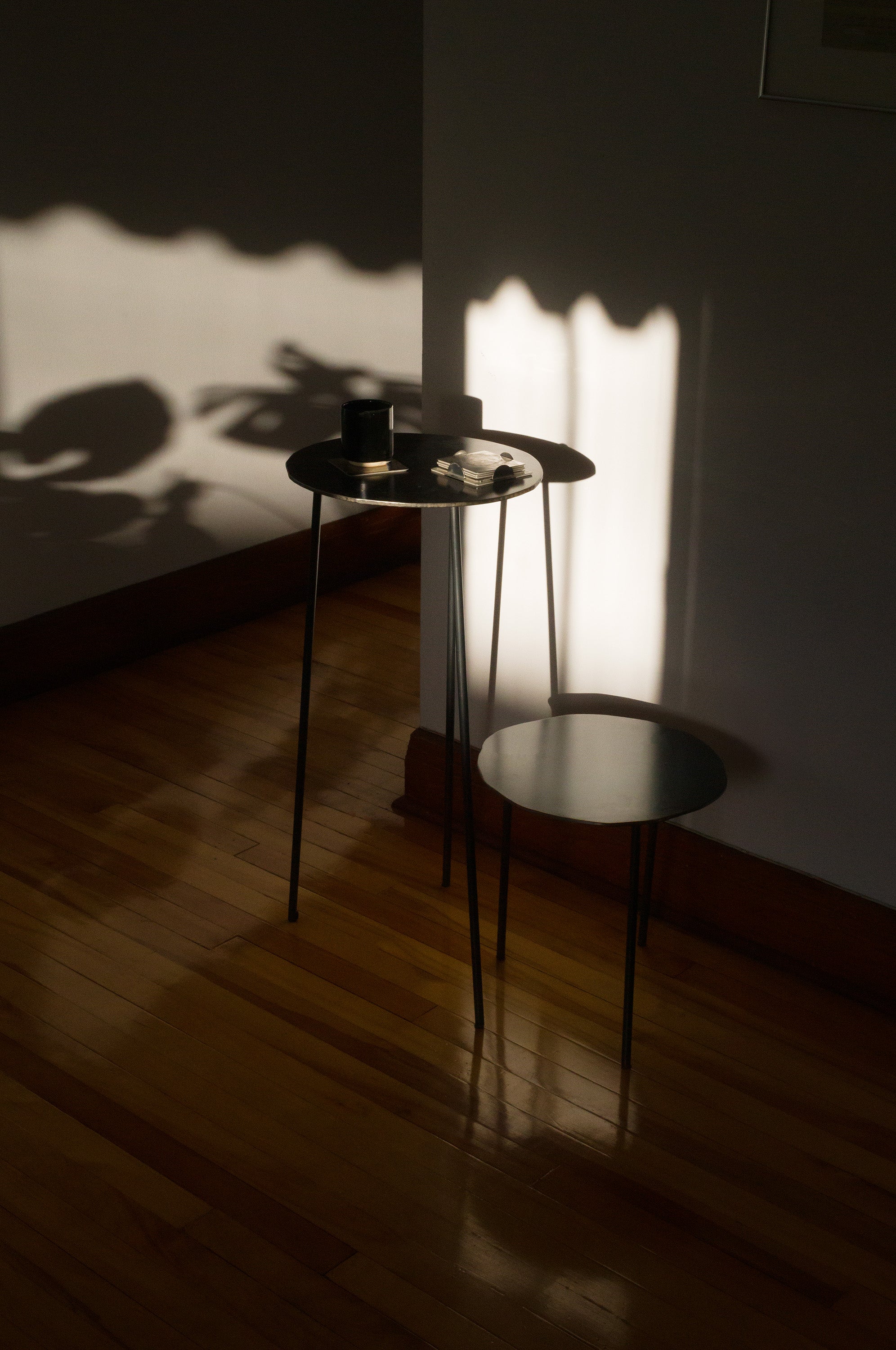 Mesitas Side Tables — side angle