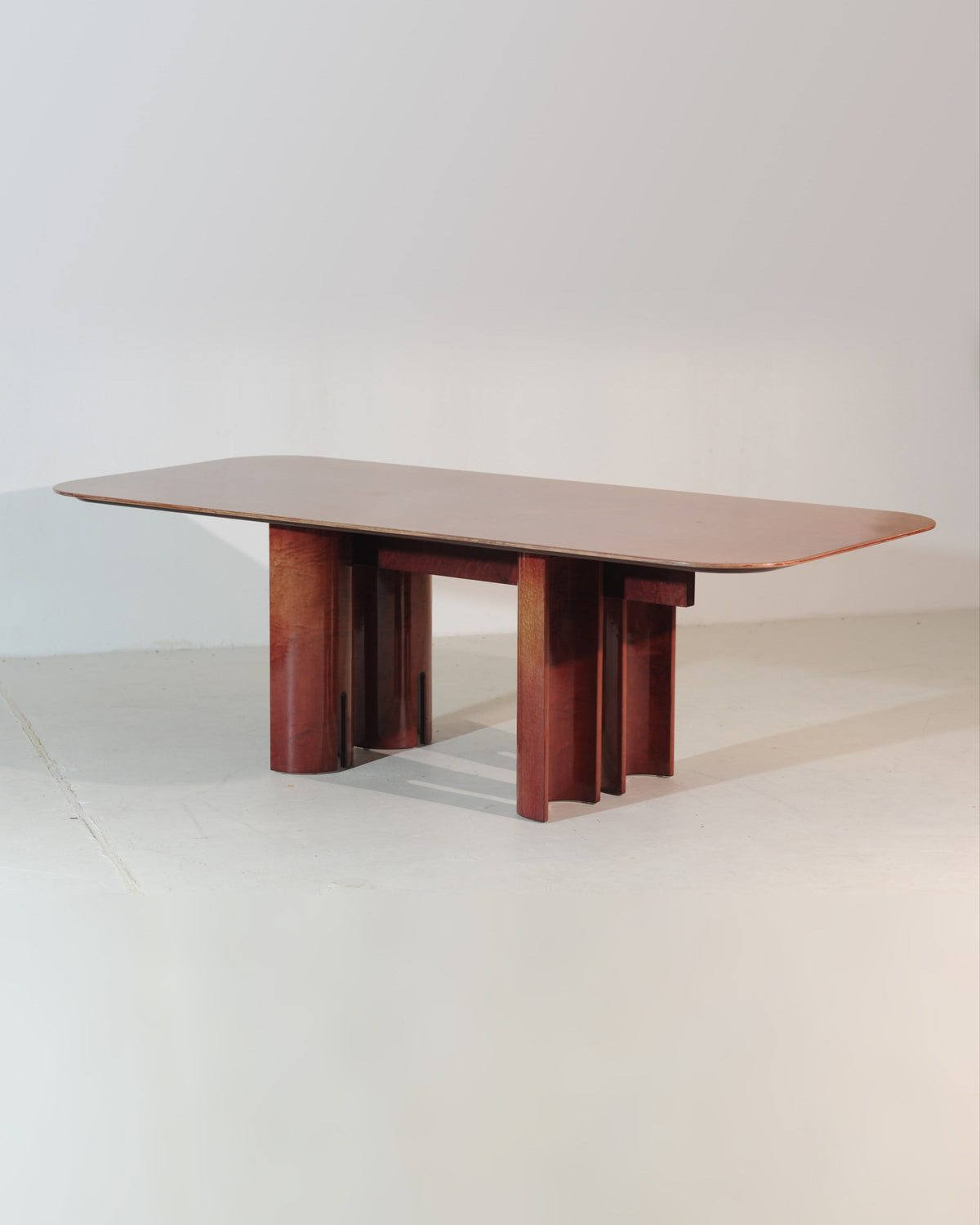 Giovanni Offredi for Saporiti Italian Root Wood Dining Table, 1980 by Rémanence | The Oblist