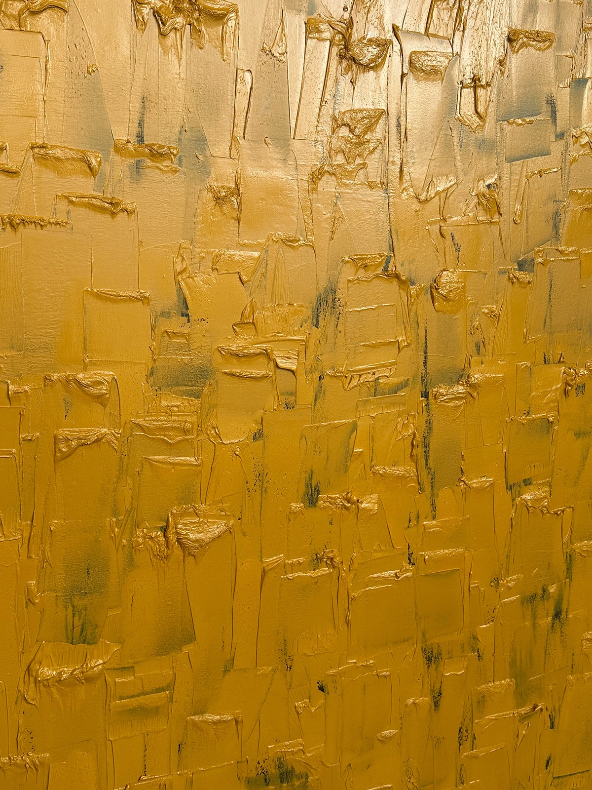 'Ochre Yellow - Burnt' Painting — lifestyle setting