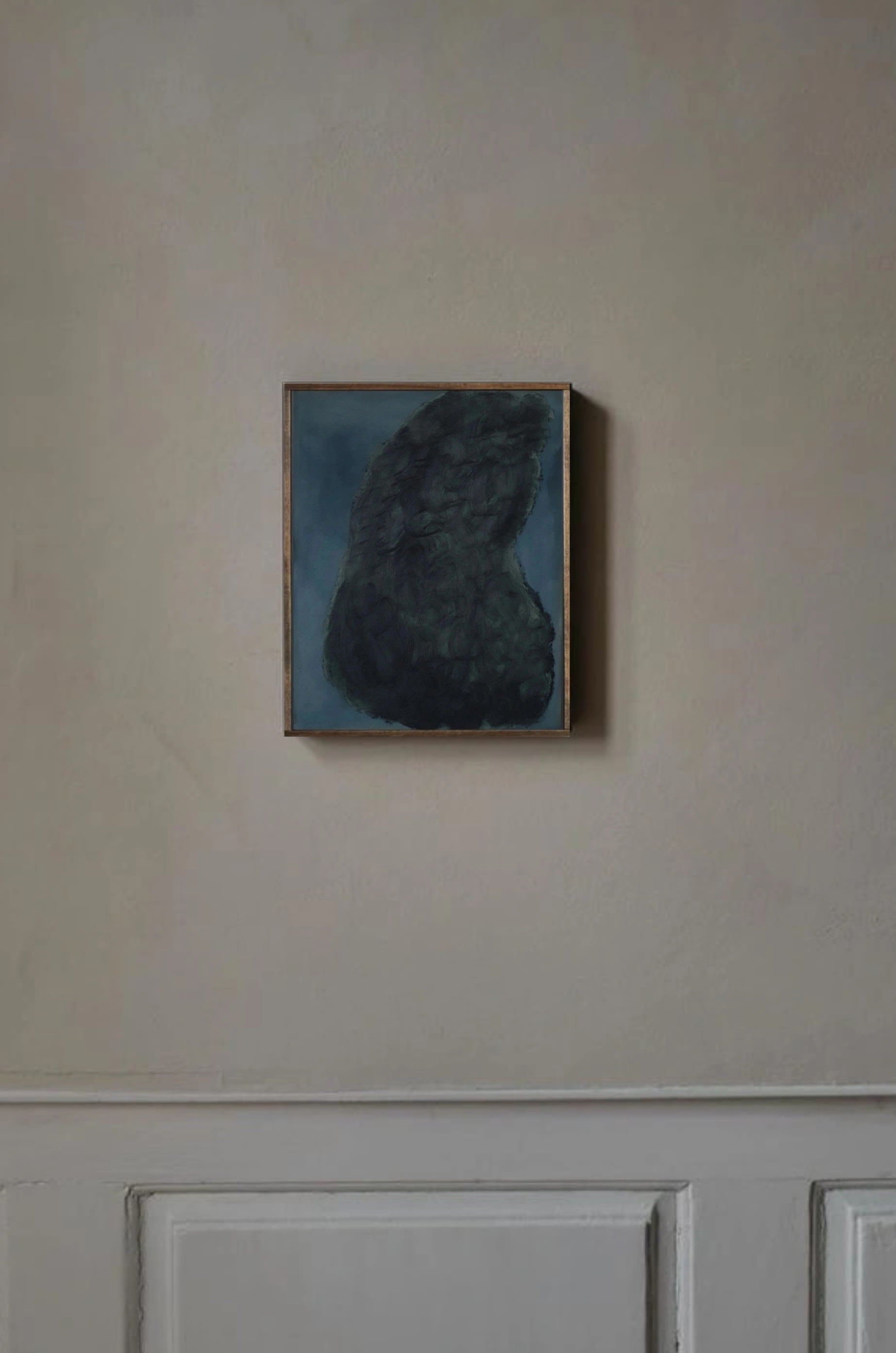 'Coraux verts bleus' Painting