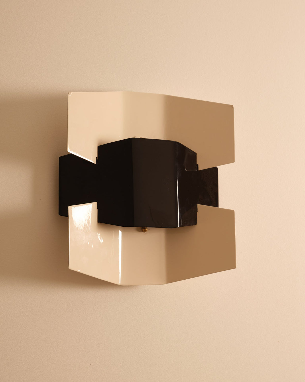 Pair of French Wall Sconces – 1960s — side angle