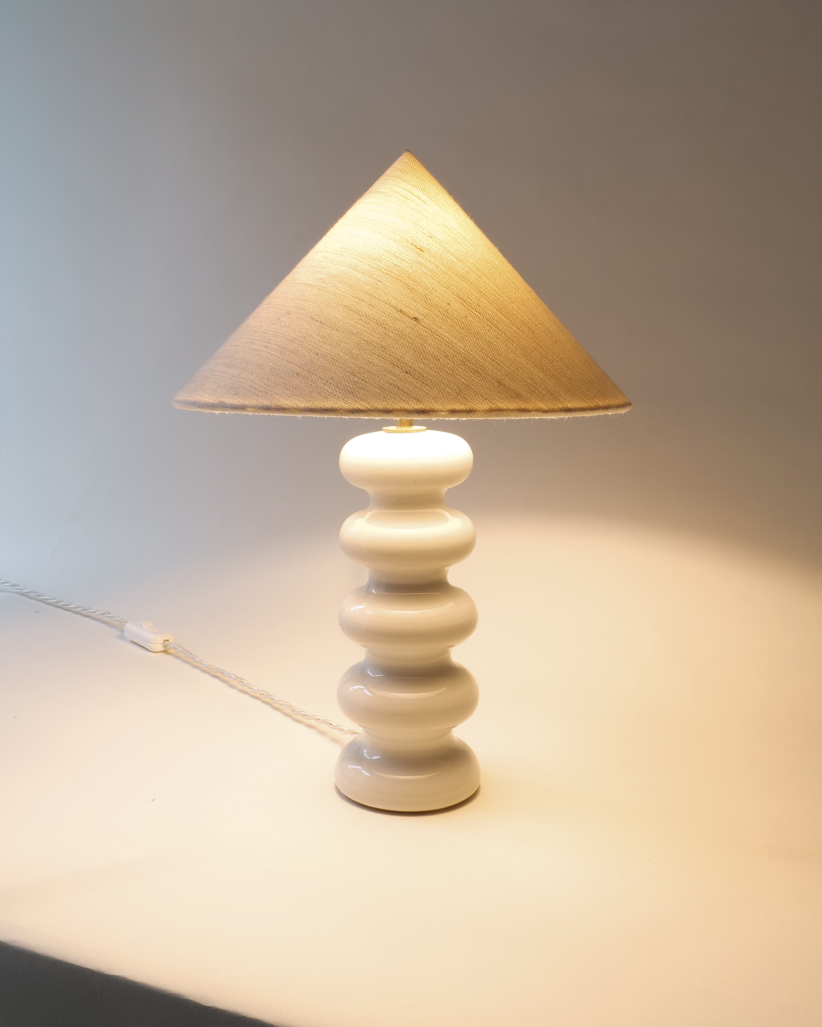 Sculptural Ceramic Lamp